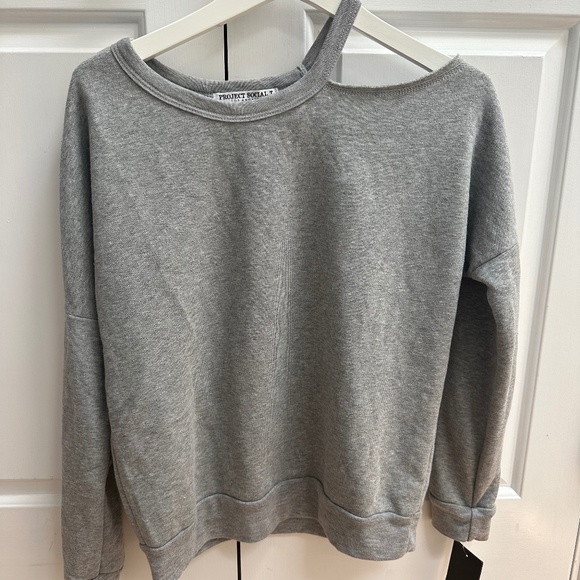 Project Social T Los Angeles SUPER SOFT Grey Sweatshirt - Brand new with Tags! - Picture 1 of 8